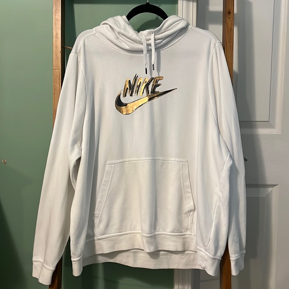 White Nike Hoodie